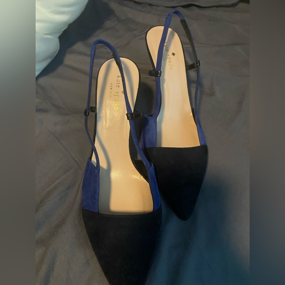 Brand New 2 Tone Suede Heels